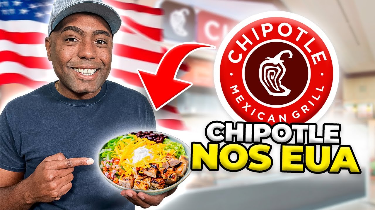 PROVEI A MARMITA DO CHIPOTLE NOS ESTADOS UNIDOS