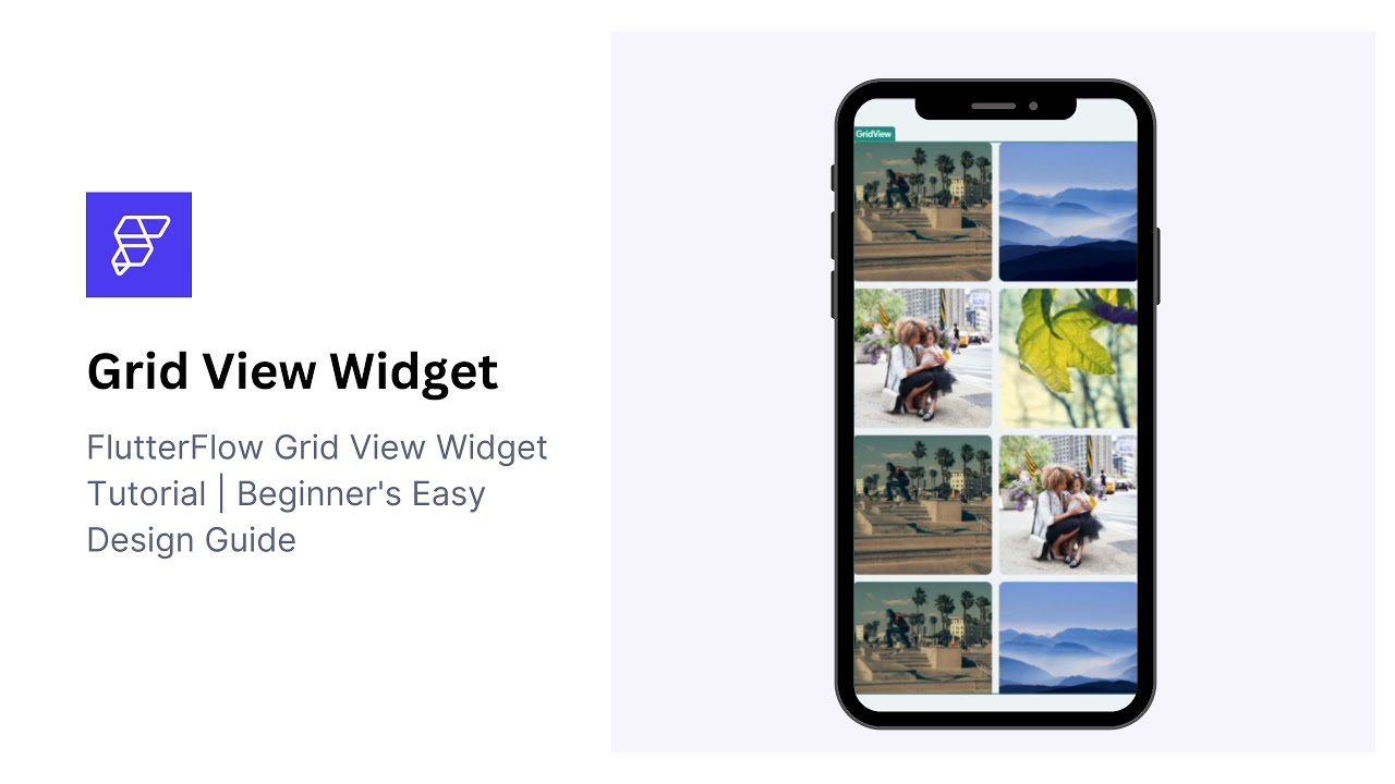 FlutterFlow GridView Widget Tutorial | Easy Beginner's Guide