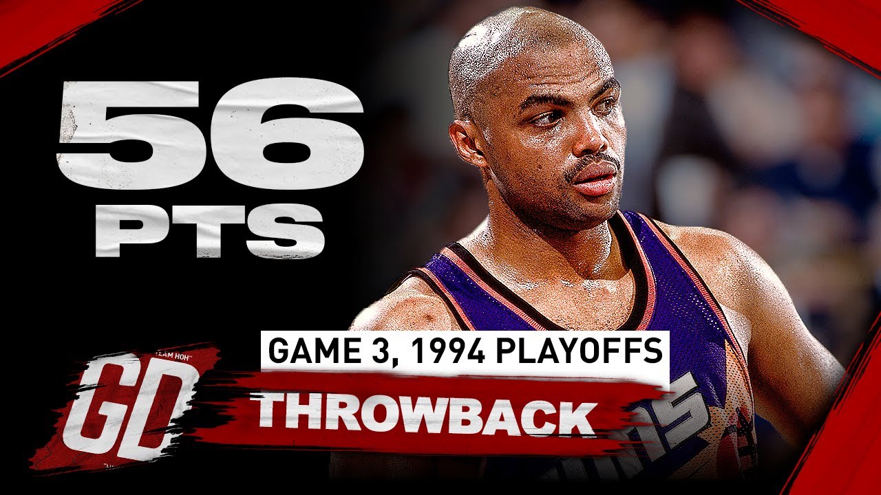 The Game Charles Barkley SHOWED THE WORLD HIS MVP MODE 🔥 EPIC 56 Points Highlights