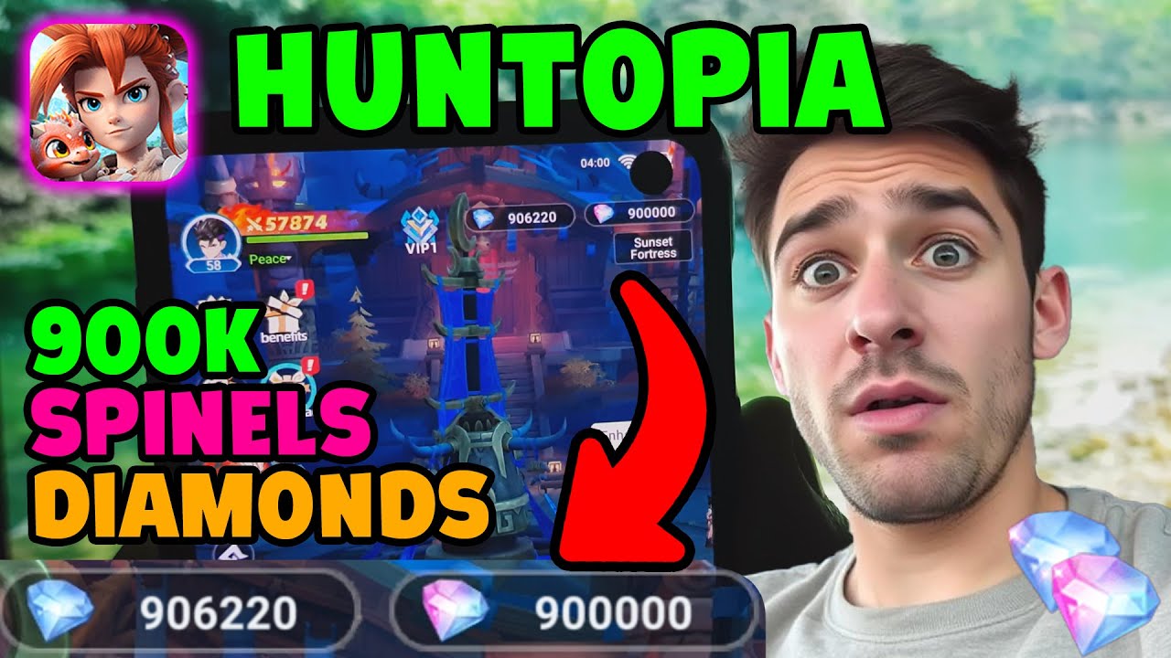 Huntopia Hack ✅ How to Get Unlimited FREE Spinels & Diamonds in Huntopia (Android & iOS)