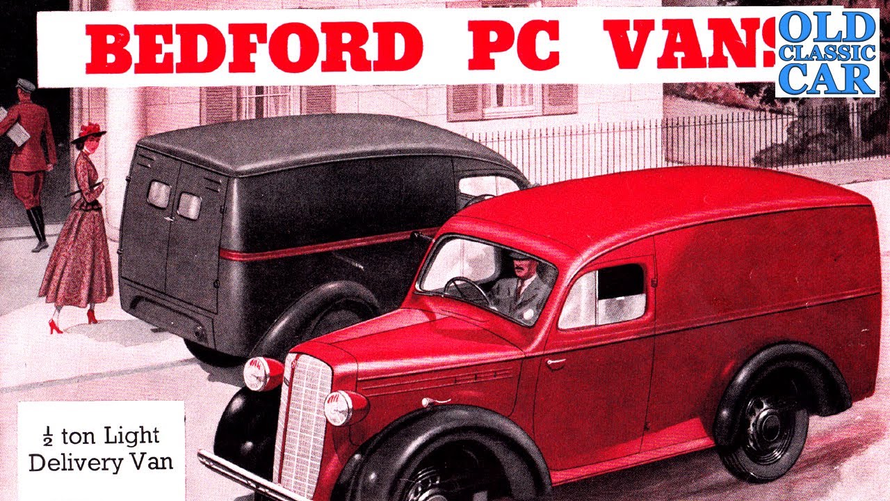 A 10cwt Bedford PC van & 1/2 ton Utilavan brochure from 1949 (classic British vans)