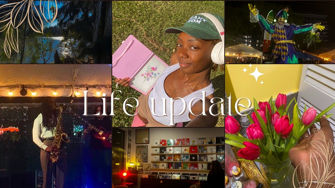 Weekly vlog + Life Update | Nature walk, jazz events, yoga, self care, and date nights 