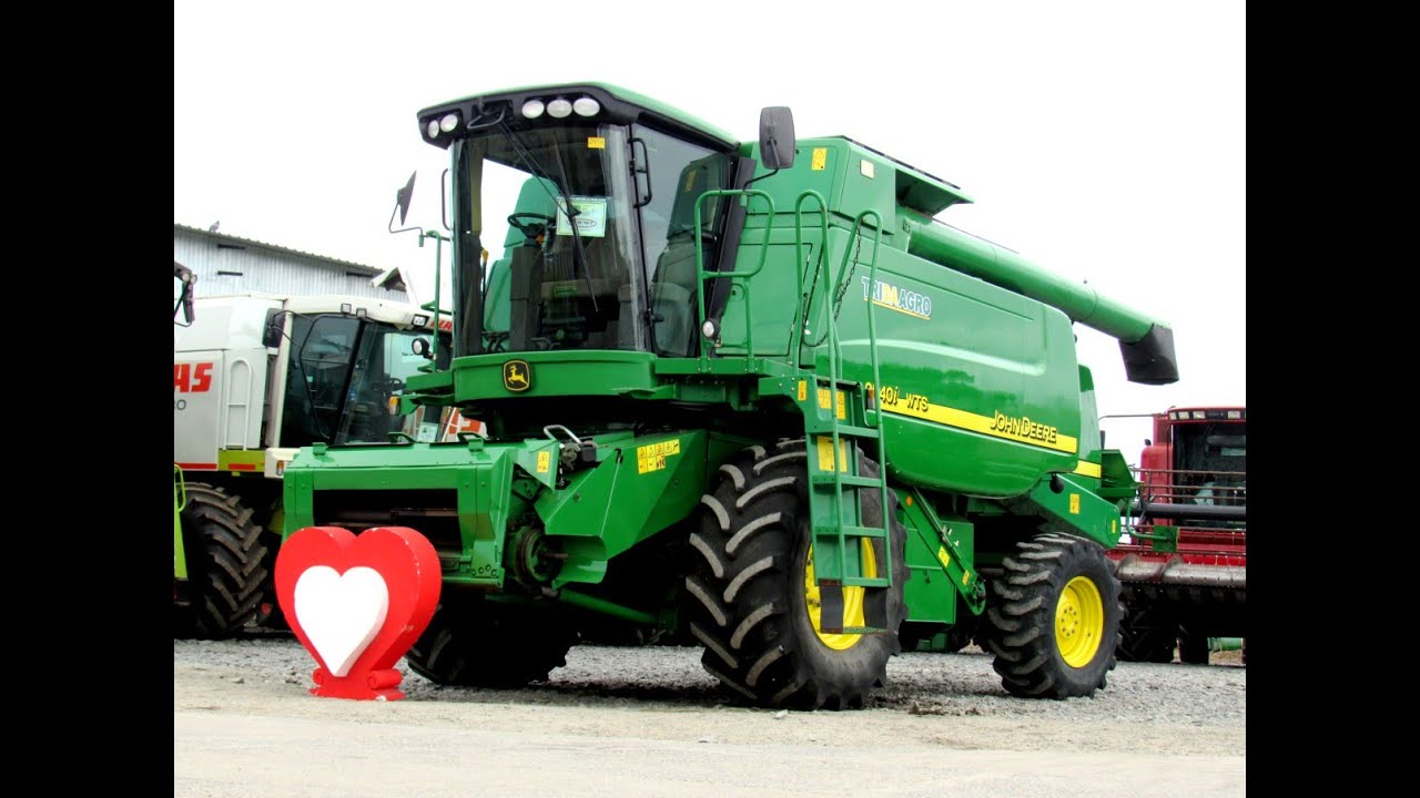 Осмотр комбайна John Deere 9540i WTS