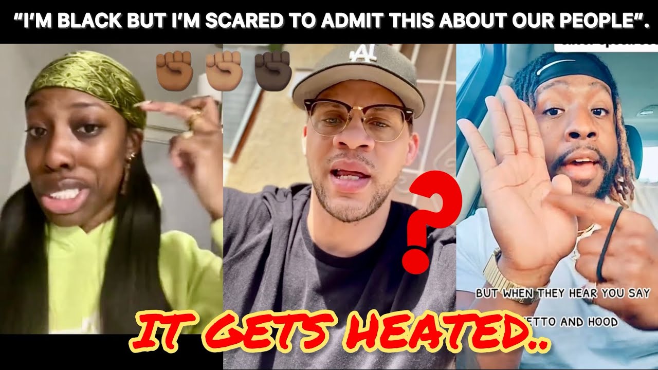 HOOD BLACK  PEOPLE vs WHITEWASH€D BLACK PEOPLE-  Viral trend gets Messy for BLACK TIKTOK 👉🏾👉🏾
