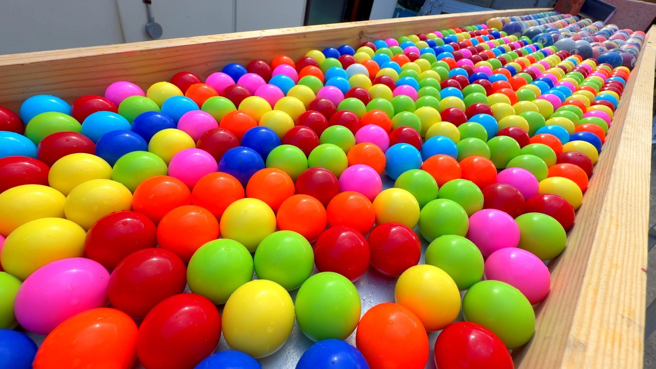 Marble Run ☆ Relaxing New Marble Course Water and Beautiful Jade ASMR