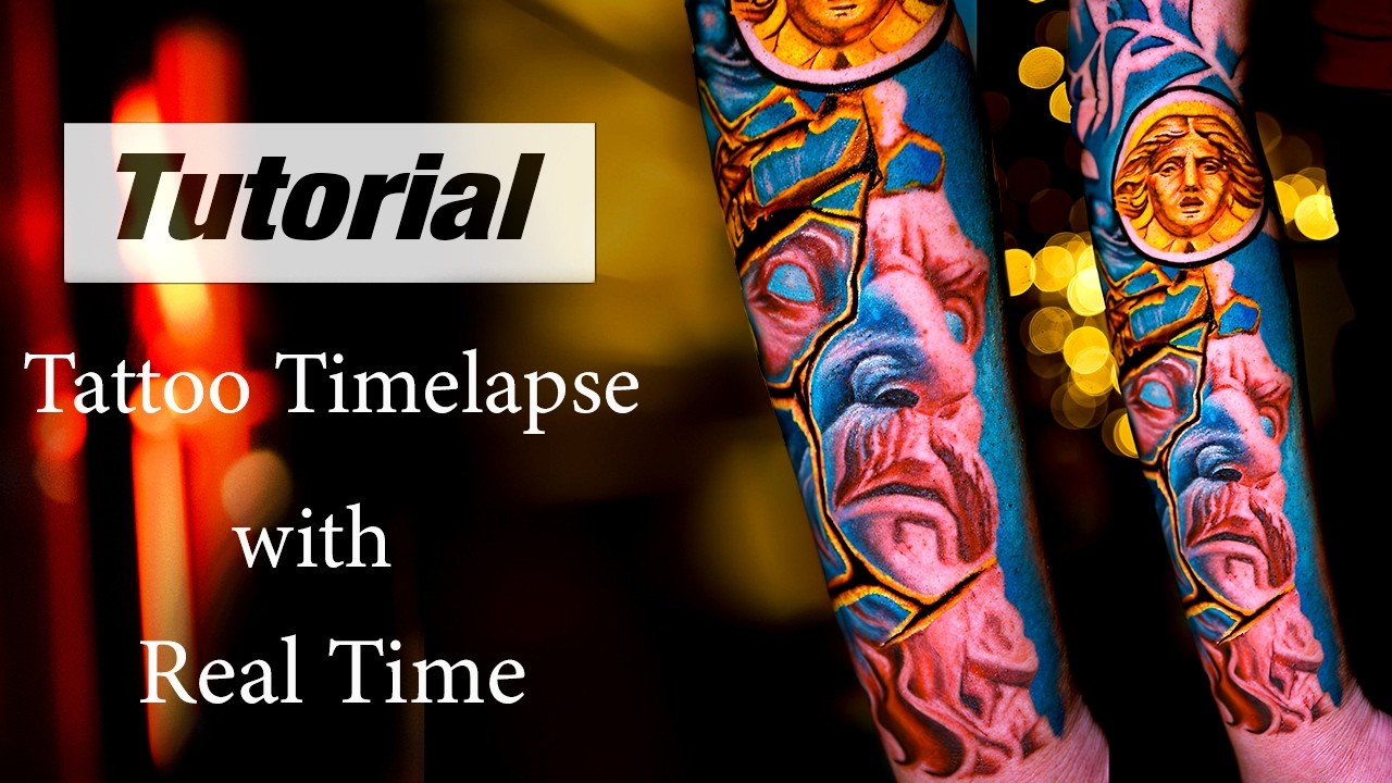 Ancient Greek Odysseus Tattoo – Full Sleeve Tattoo Timelapse With Real Time