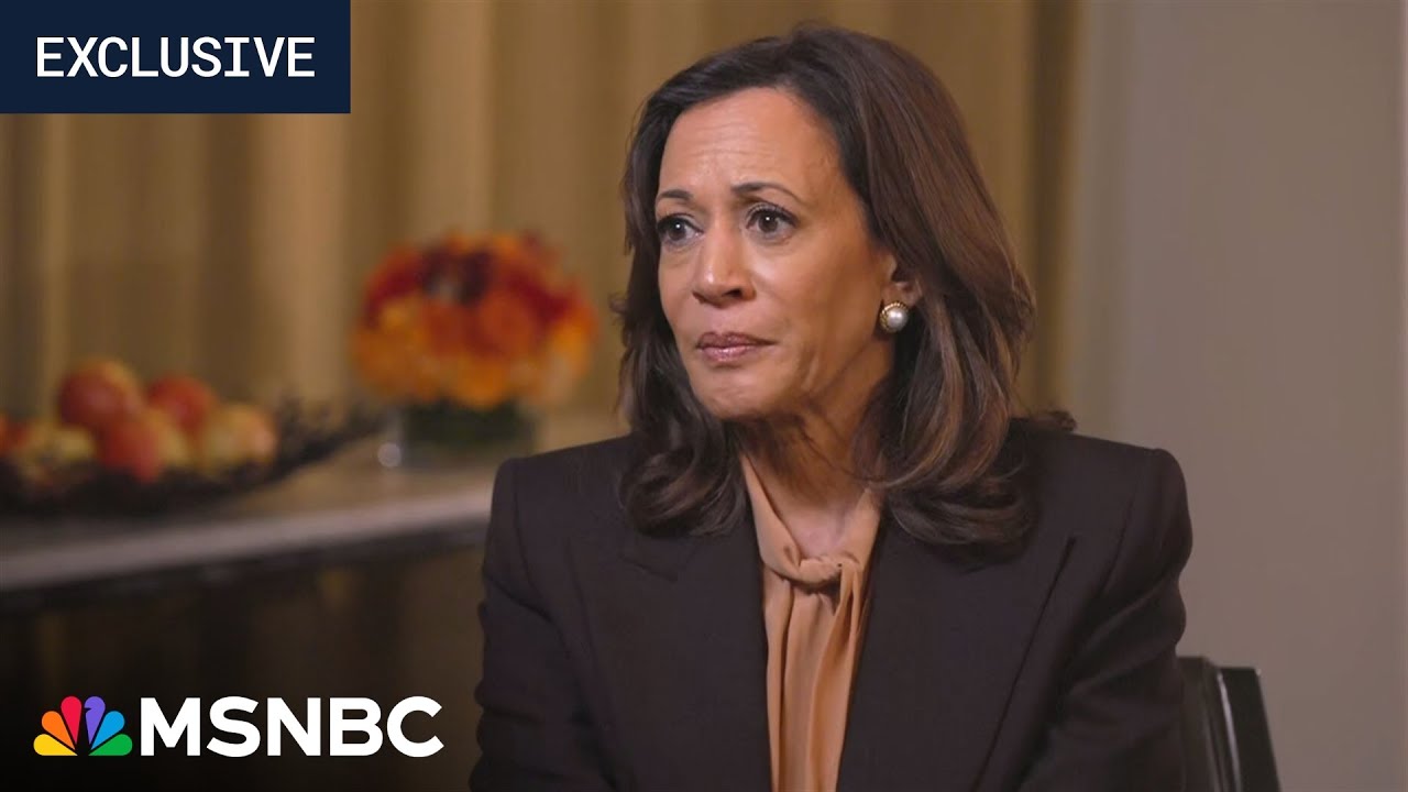 MSNBC EXCLUSIVE: Kamala Harris warns 'The rule of law is very much under attack'