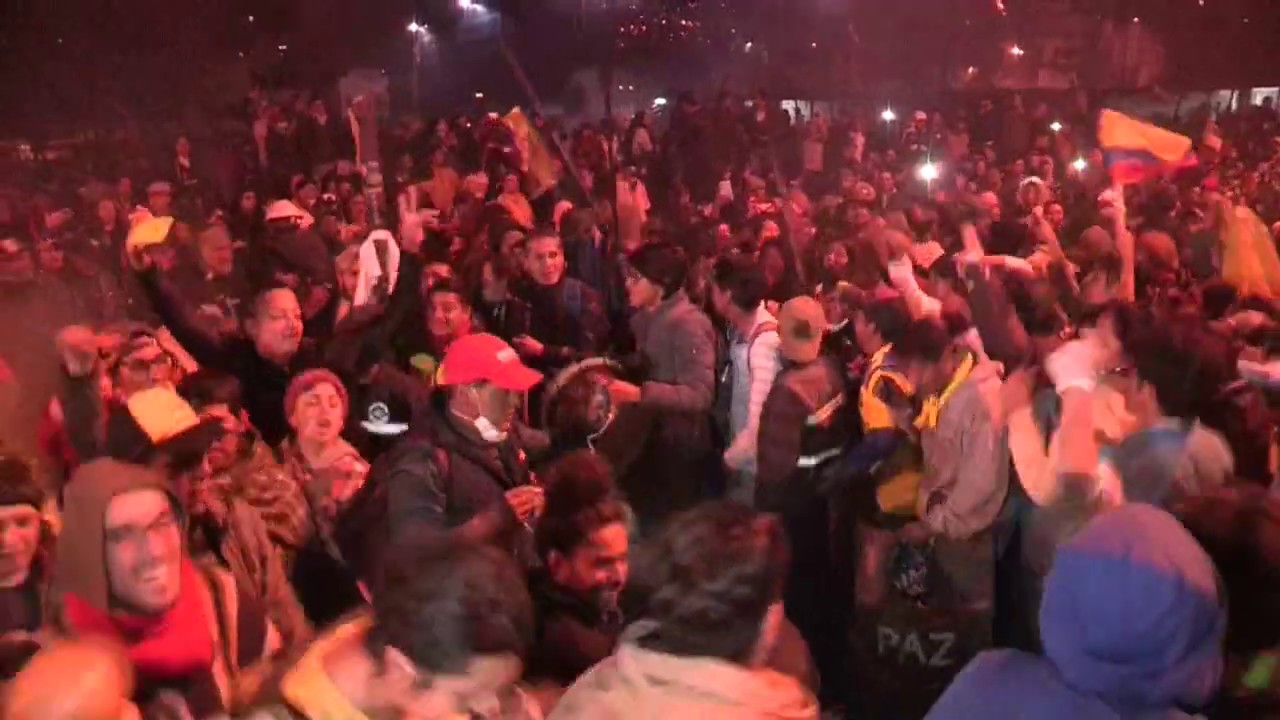 Protestas en Ecuador: Miles de ciudadanos celebran el fin de once d&iacute;as de manifestaciones