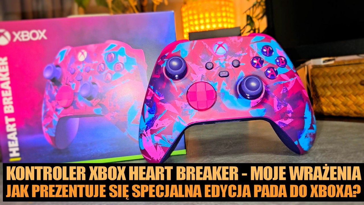 Xbox HEART BREAKER pad - kontroler w edycji specjalnej do Xboxa - moje wrażenia. Warto kupić?