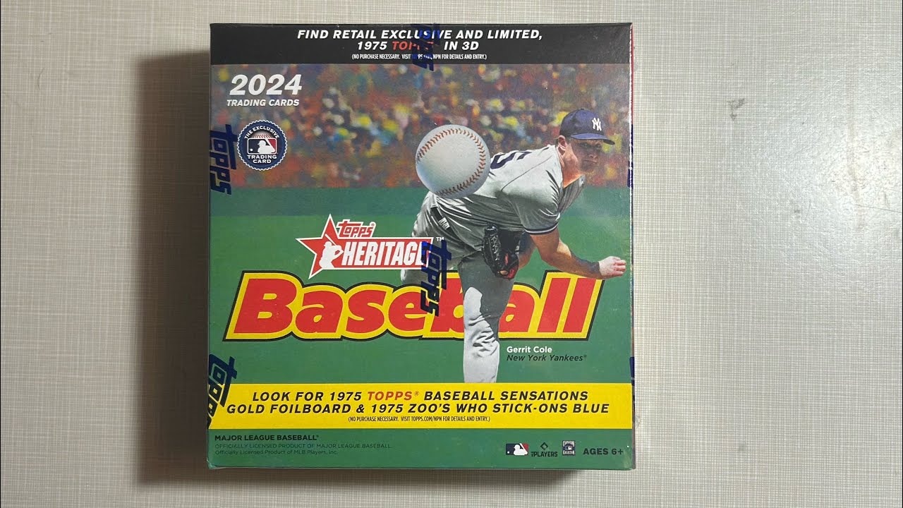 2024 Topps Heritage Baseball Mega Case Opening (Part 3)