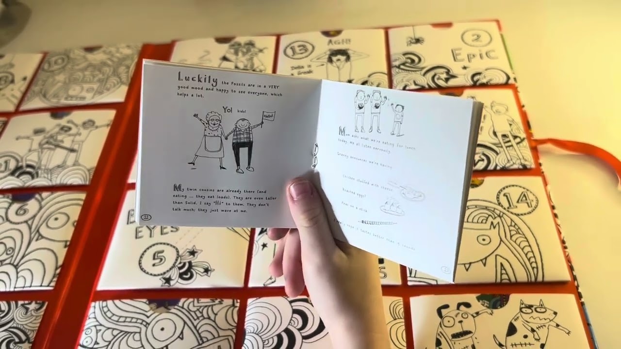 TOM GATES - ADVENT CALENDAR DAY 2 - OPEN with me! #tomgates #adventcalendar 