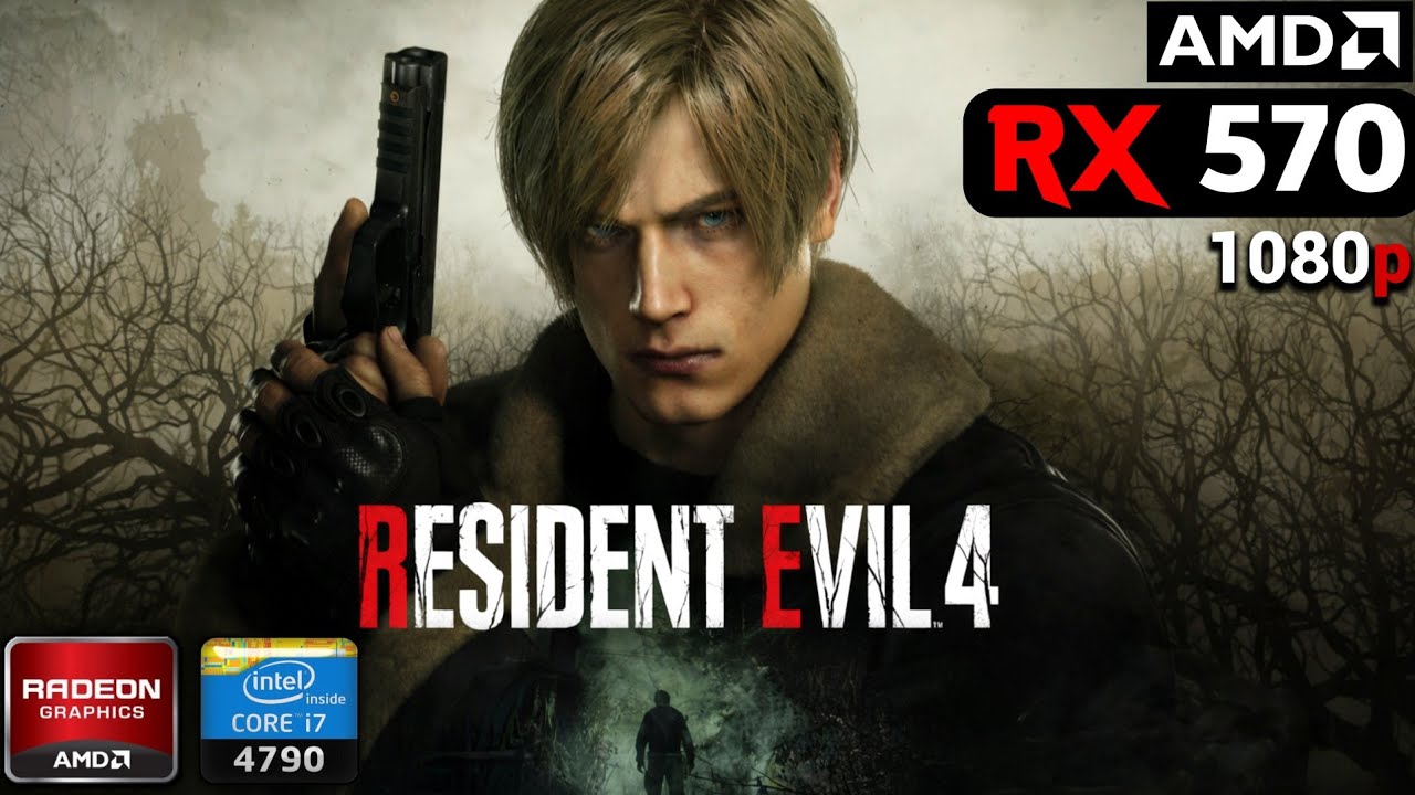 Resident Evil 4 Remake | On AMD RX 570 + i7 4790 + 16GB RAM | Test 2026
