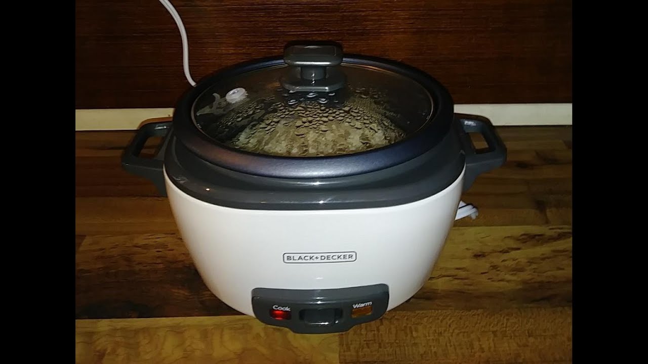 Using The Black + Decker Rice Cooker For The 1st Time