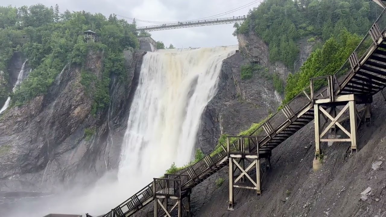 Montmorency Falls 2025 Quebec City Parc de la Chute Montmorency
