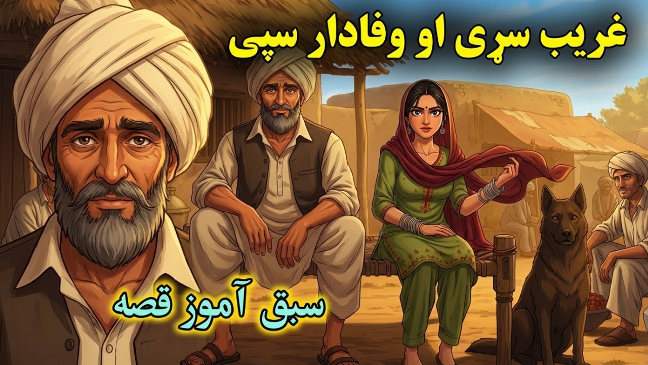 Pashto Emotional Story | ‎غریب سړی او وفادار سپی | پښتو سبق