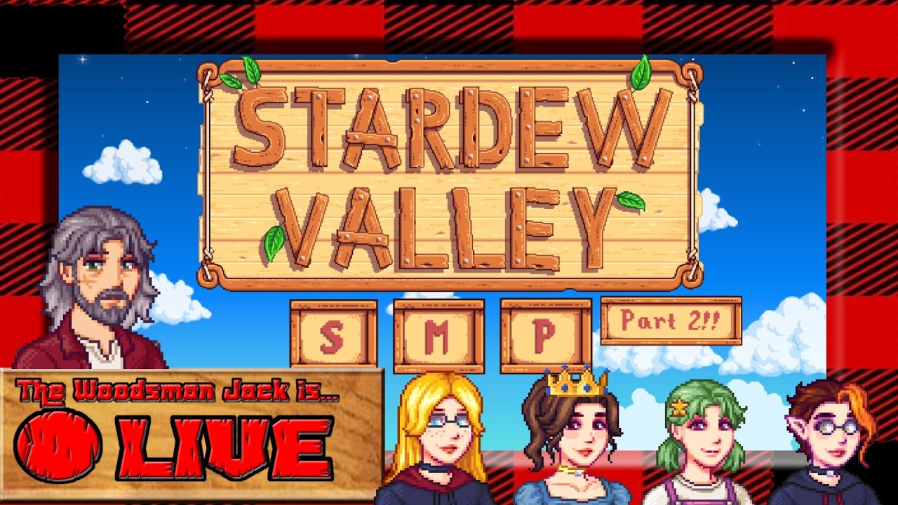 Who needs farming anyways? 🪵 Very head hurty Stardew SMP Part 2!