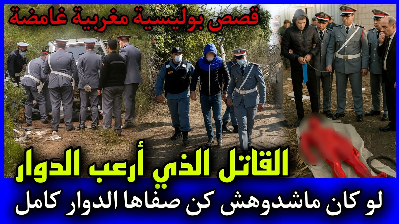 القاتـ ـل الذي أرعـ ـب الدوار ... لو كان ماشدوهش كن صفـ ـاها للقبيلة كاملة.