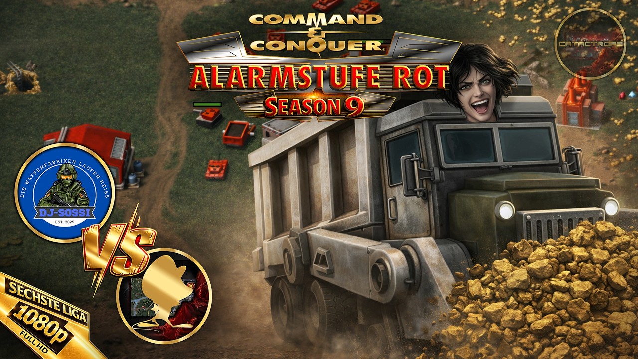 🚨 ERZSAMMLER MASSAKER?! | Dj Sossi vs Bugs Bunny | Command and Conquer Red Alert eSports League 2026