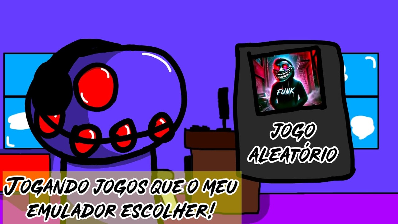 Jogando jogos que o meu emulador vai escolher!