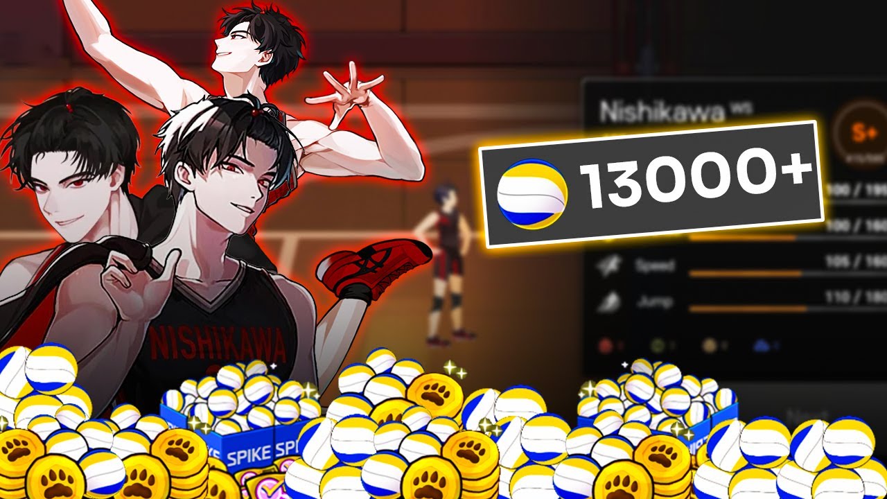 Recruiting Tiger Eyes Event Skin and Player (13,000+ VP) !! The Spike Cross Volleyball