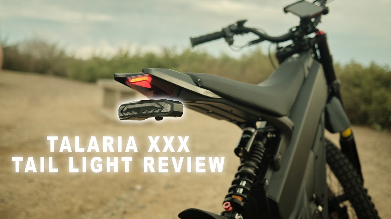 Talaria XXX Tail Light Demo + Ride to Culver City Stairs!