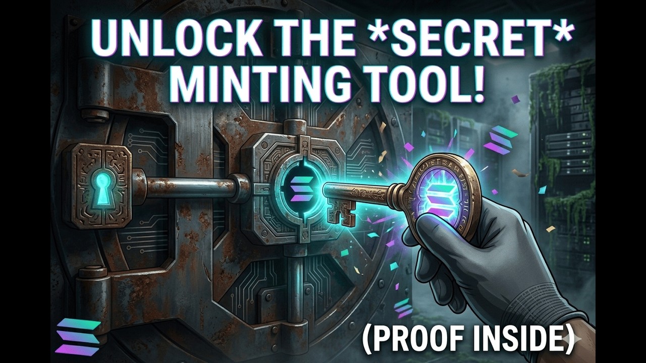 How To Create A Solana Token *SECRET*