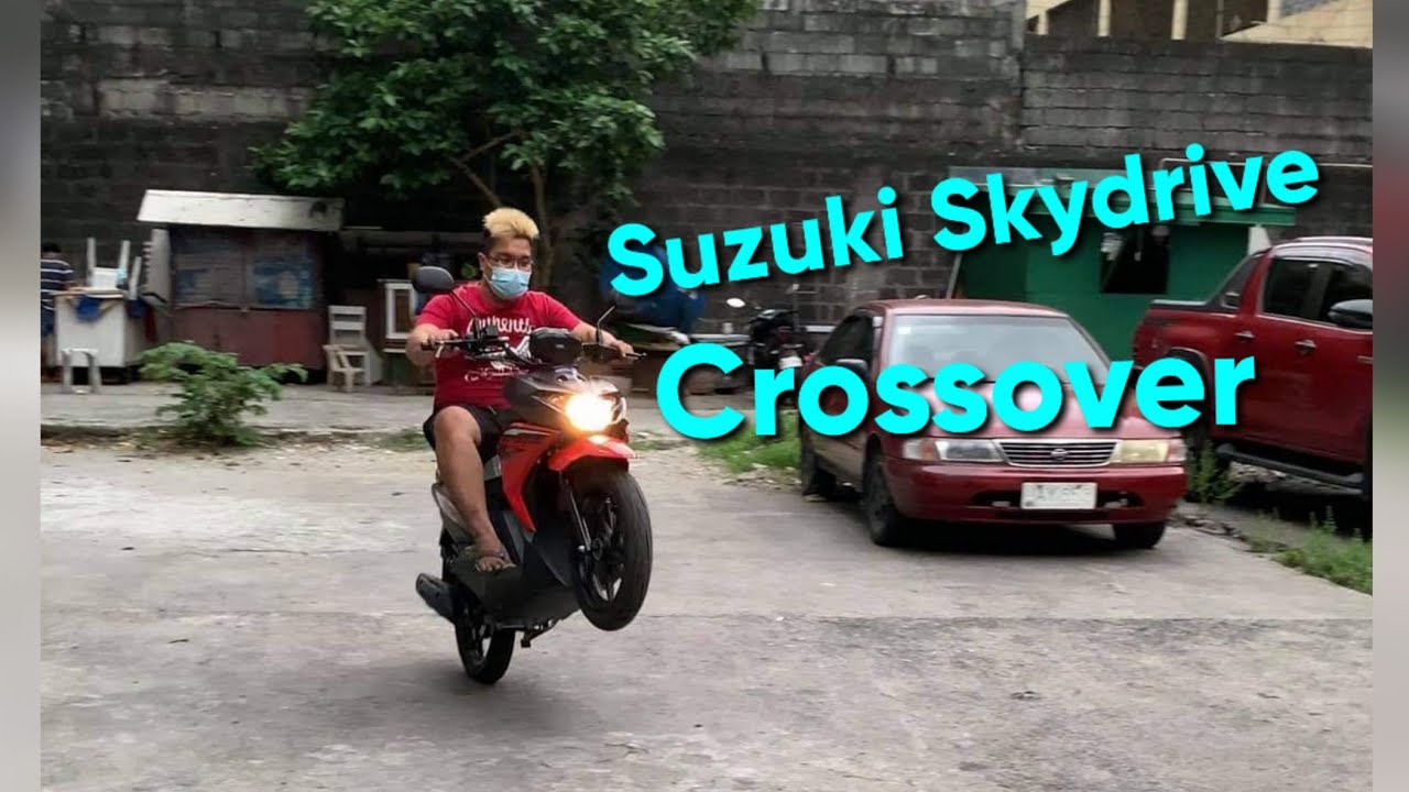 The New Suzuki Skydrive Crossover Own By Boss Karl #Davice #hampaslupamotovation #Suzuki #crossover
