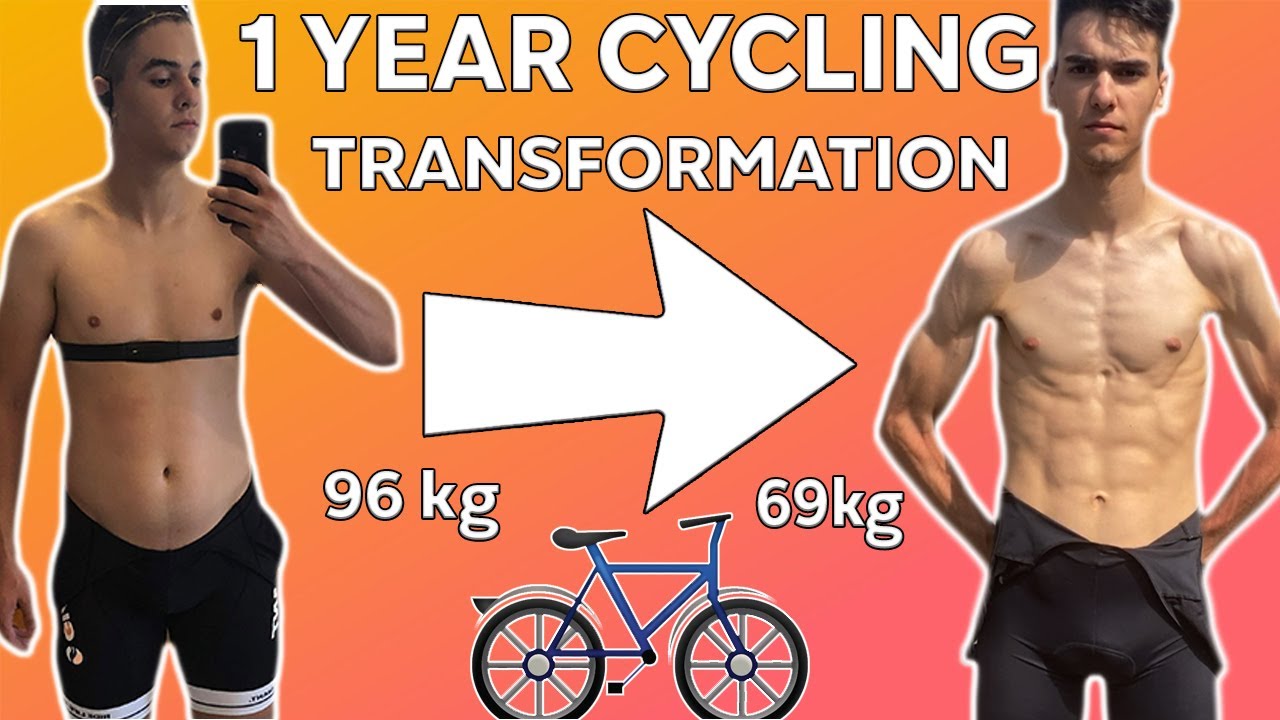 MY 1 YEAR CYCLING TRANSFORMATION!