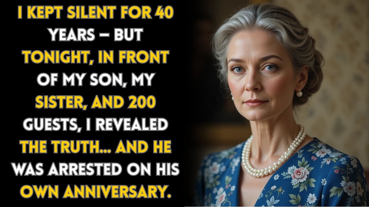 What She Revealed on Her Wedding Anniversary Changed Everything — And Ended with Handcuffs On