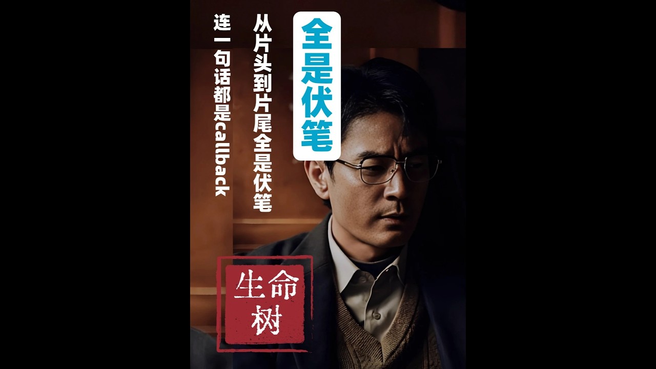 《生命樹》從片頭到片尾全是伏筆，連一句話都是callback 導演封神了#生命樹 #楊紫 #白菊 #影娛漫談編輯部 #了不起的精講團