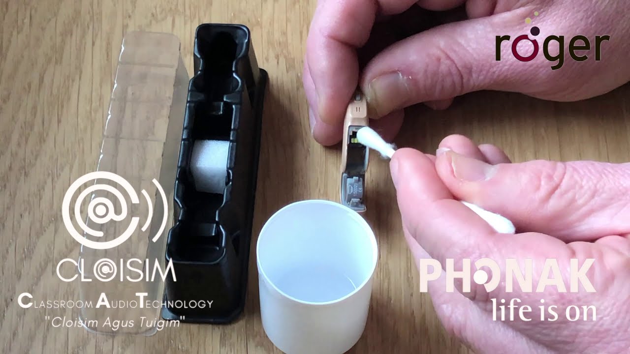 Phonak Roger Integrated Receiver - Maintenance and setup - Cloisim.ie