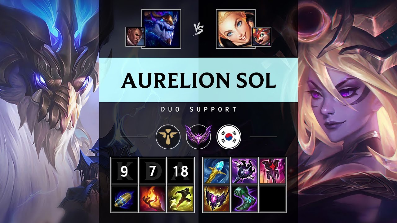 Aurelion Sol Support vs Lux - KR Master Patch 25.13