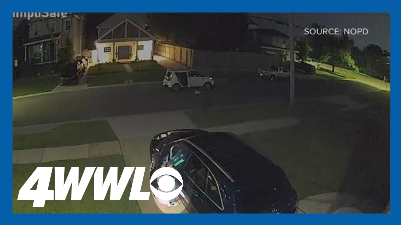 NOPD searching for armed car break-in suspects caught on video