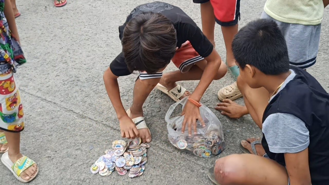 POGS TEKSAN VS DAYO PART 2 | #90s | #teks | #poggers | #90skids | #batang90s | #Pogs | #toy | #gun |