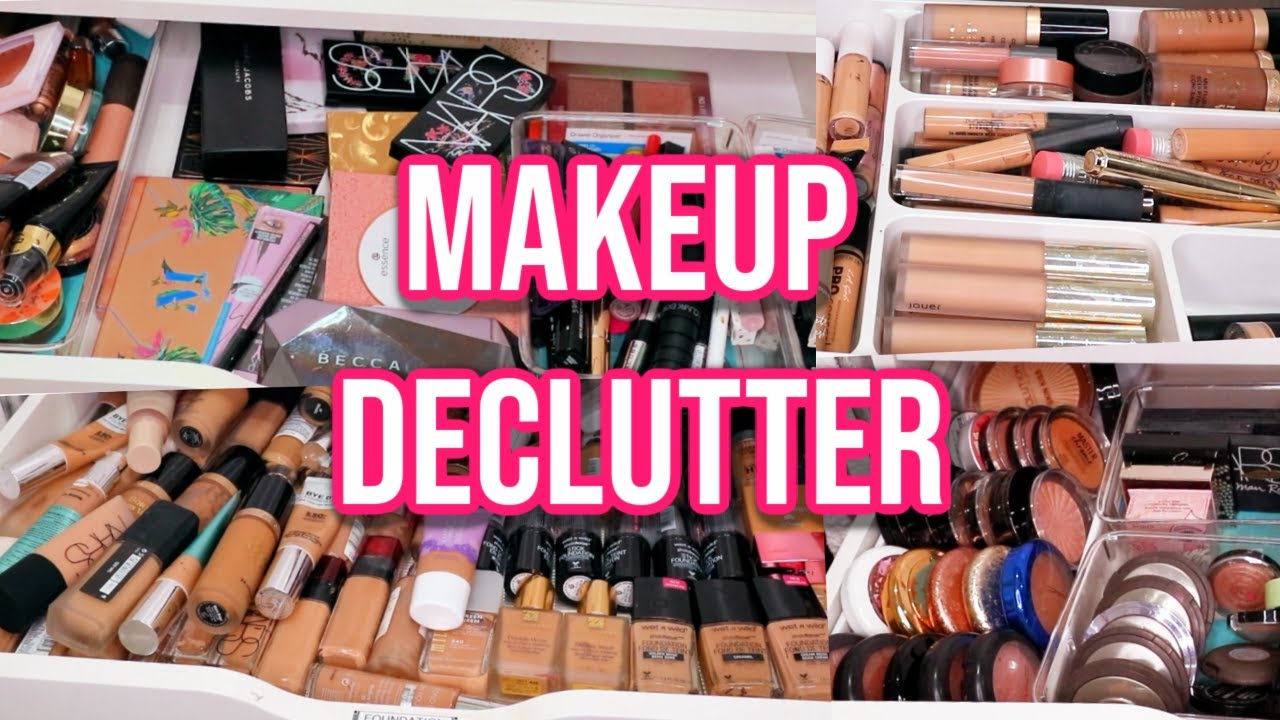 Decluttering My Makeup Collection Fast!