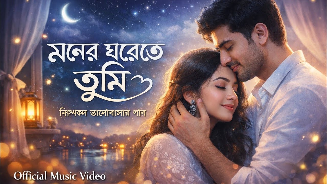 মনের ঘরে তে তুমি—এটি এক নিঃশব্দ ভালোবাসার গল্প। #বাংলা_গান#BanglaRomanticSong