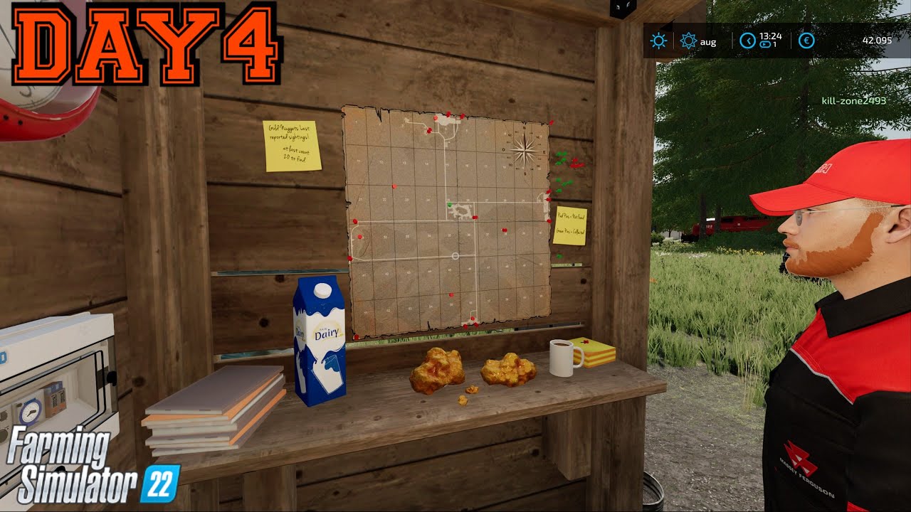 Farming simulator22/Still looking for gold nuggets do we do anything with the money?TheWestern Wilds