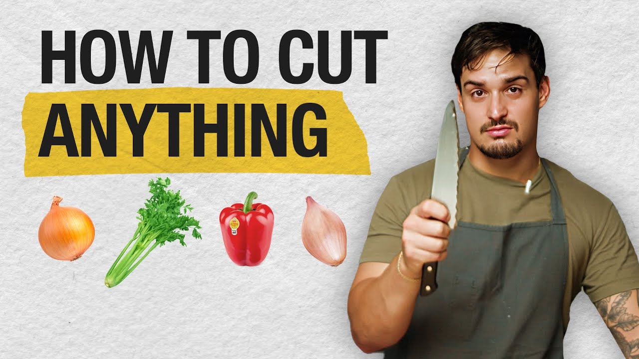 Learn The Only 3 Knife Skills You'll Ever Need (From a Pro Chef)