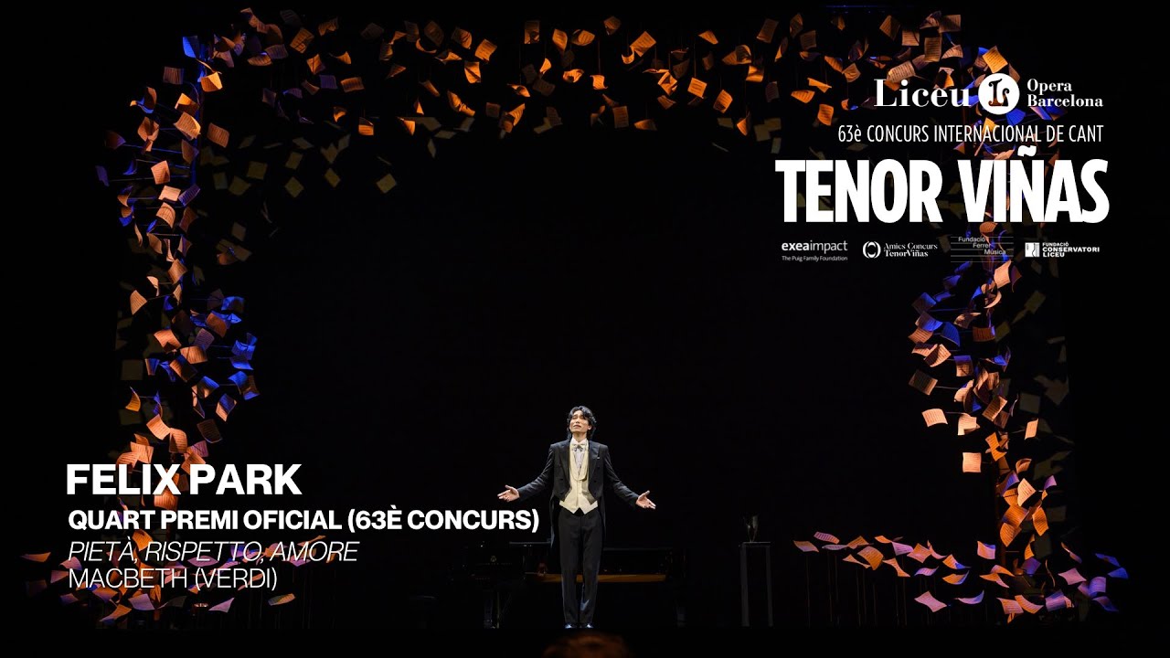Junhyeok Felix Park (4th Prize, 63rd Edition) - “Pietà, rispetto, amore”, Macbeth (Verdi)