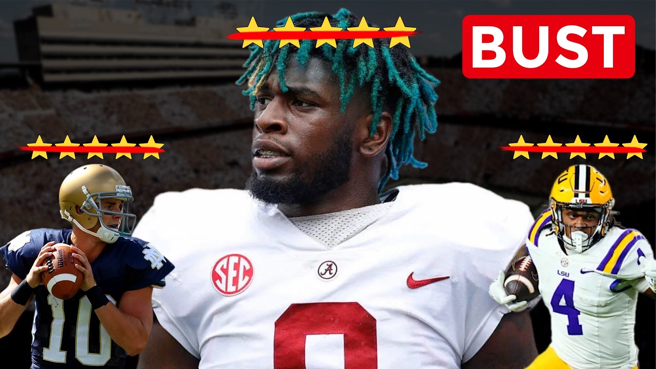 College Football's 5-Star Recruits Who Became BUSTS