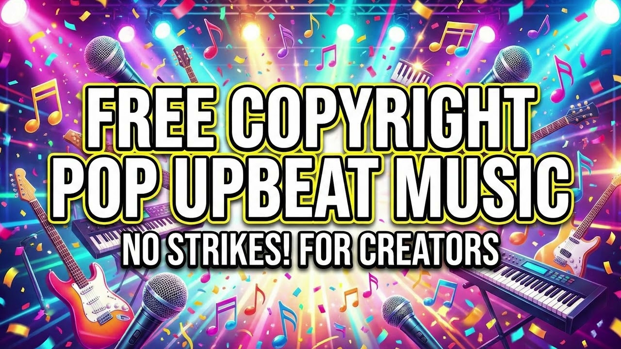 No Copyright Pop Music | Free Royalty Fun Energetic Upbeat Songs for Content Creators