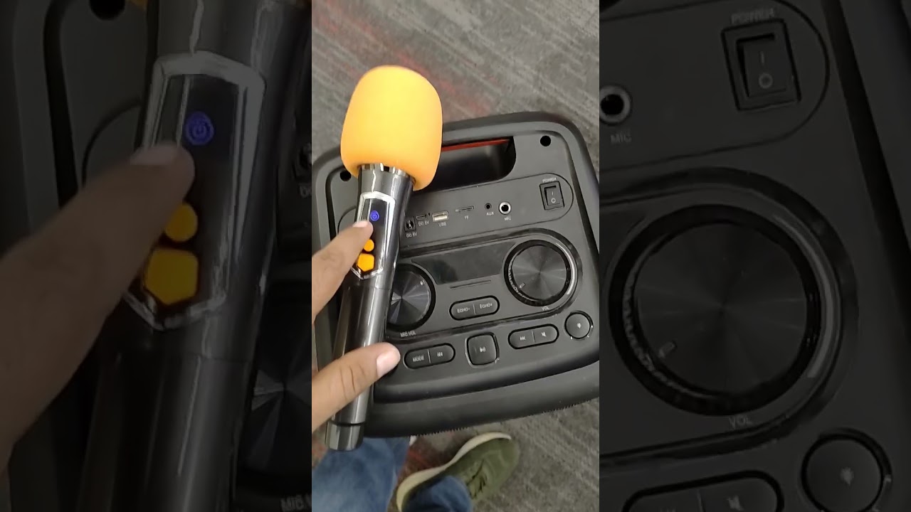 Как подключить микрофон к динамику Portronics Iron Beats