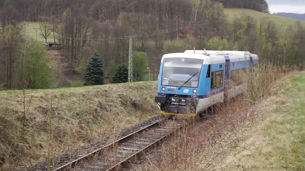 Vlaky Raspenava - Bílý Potok pod Smrkem a zpět, trať 038