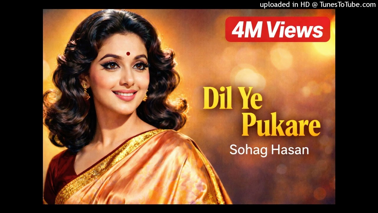 Dil Ye Pukare _ Old Hindi Romantic Song _ Heart Touching 60s-70s Vibe Love Song_160K)