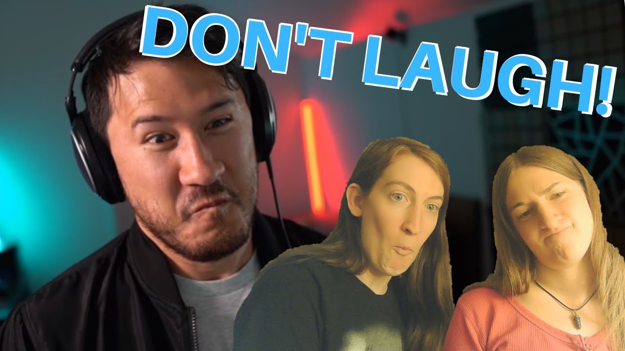 Otterpop Watches! Markiplier's Try Not To Laugh Challenge 23 (with my sister!)