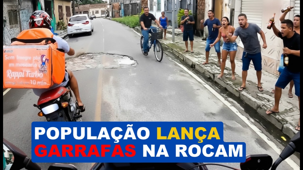 FUGA INACREDITÁVEL! ROCAM HOSTILIZADO PELA POPULAÇÃO!