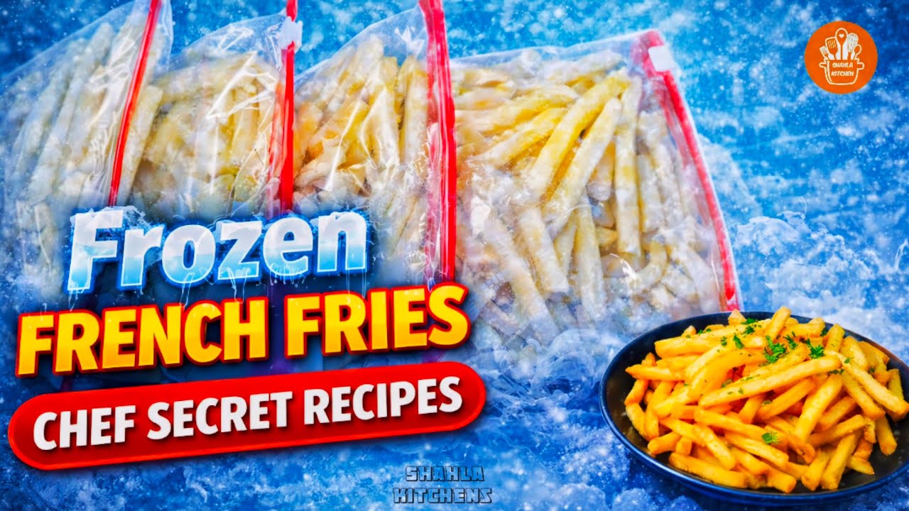 Frozen French Fries |Ramzan special Ep 04How To Make Crispy French Fries Recipe - @ShahlaKitchen777 