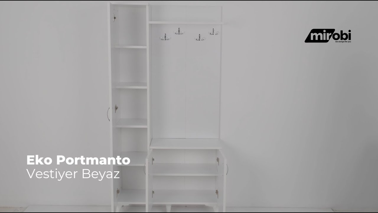 Mirobi Eko Portmanto Vestiyer Dolabı Kurulum Videosu