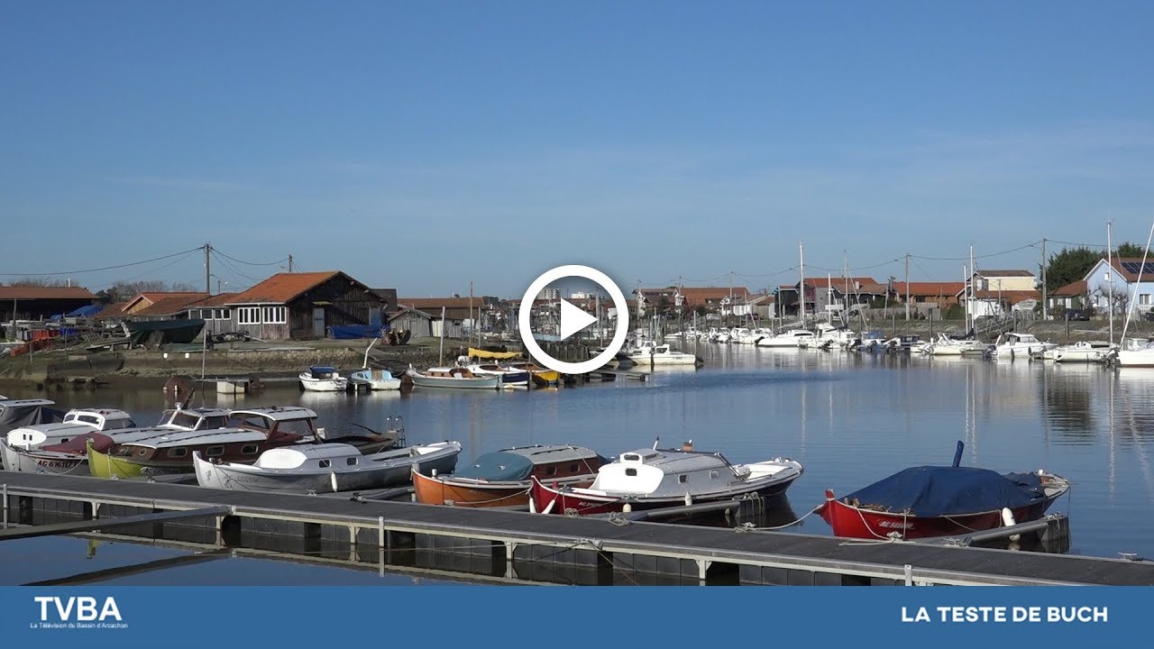 LE PORT DE LA TESTE UNE JOURNÉE D'HIVER !