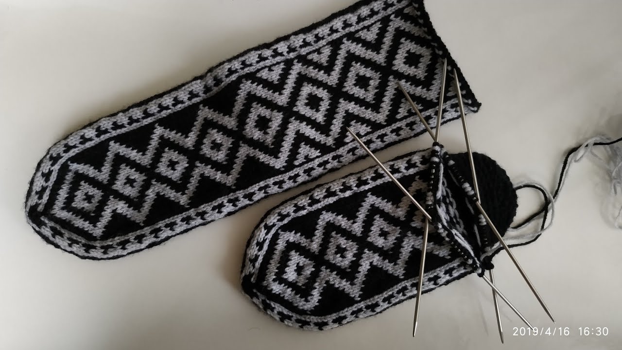 CORAB TOXUMA QAYDASI , ÖRGÜ ÇORAP, SOCKS KNİTTİNG
